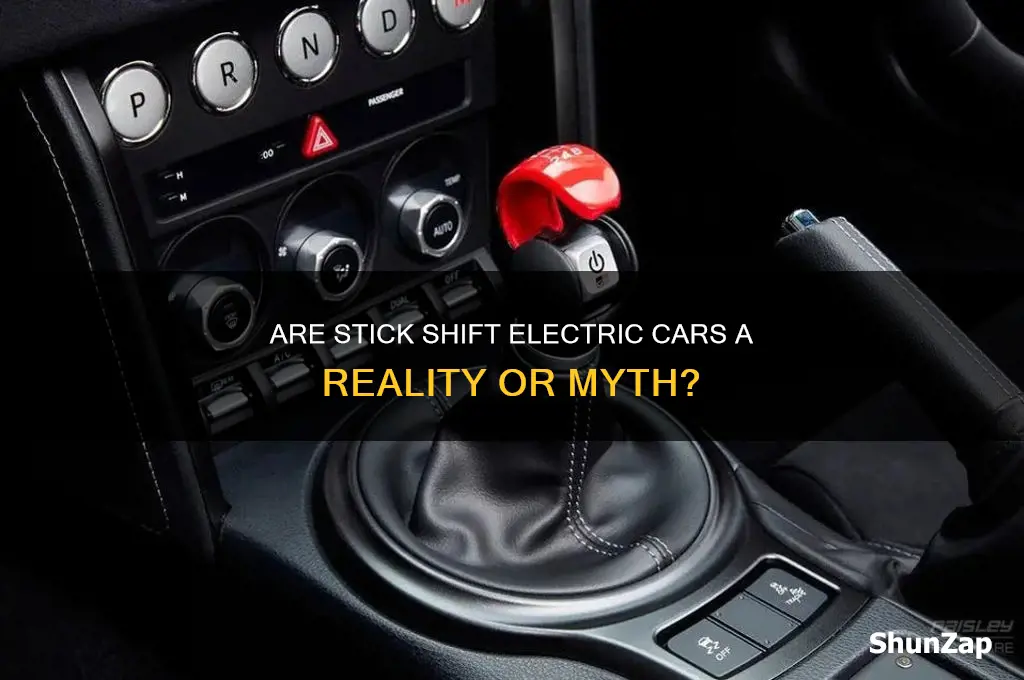 do they make stick shift electric cars