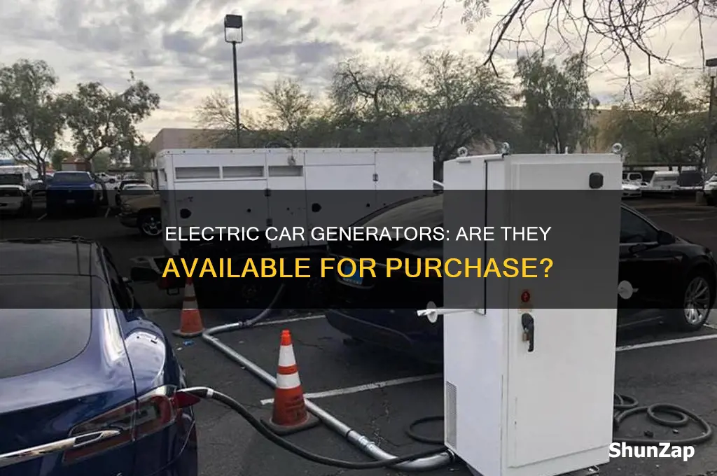 do they sell generators for electric cars