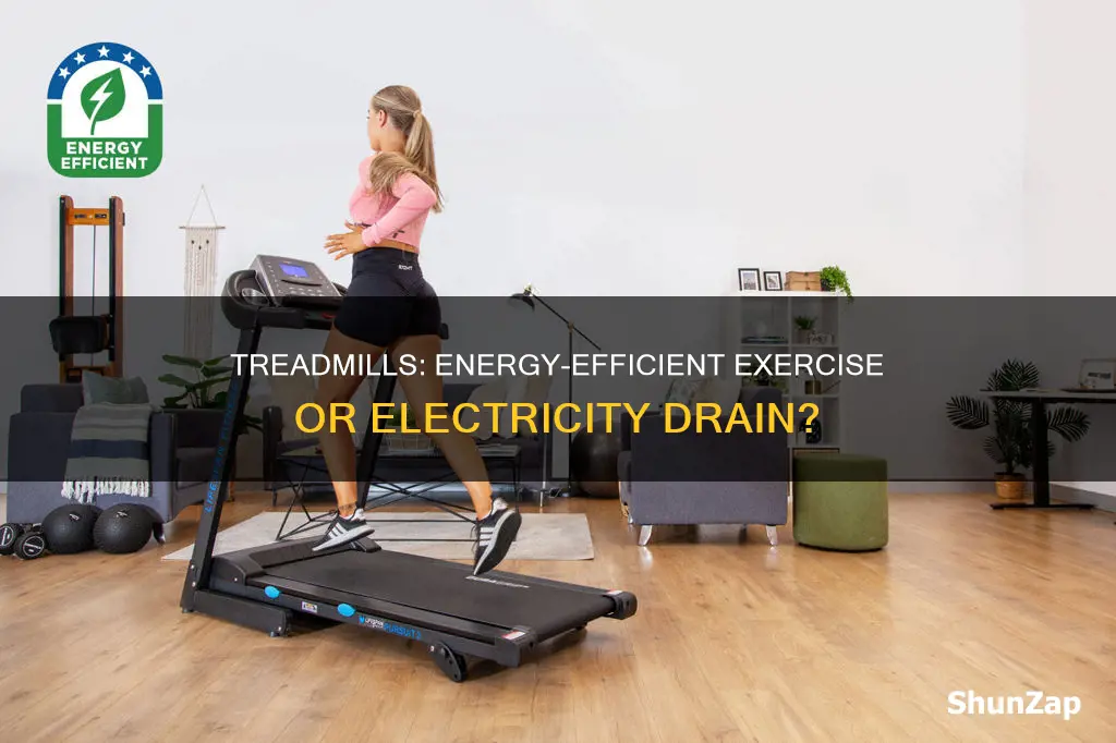 do treadmills burn a lot of electricity