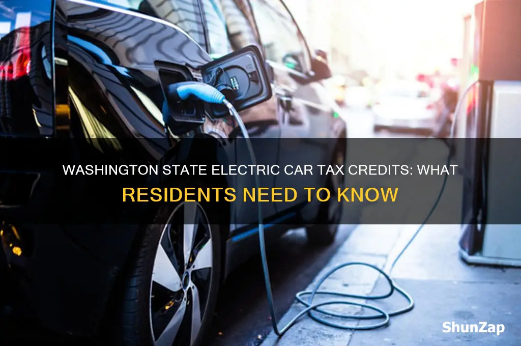 do washington residents get tax credit for electric cars