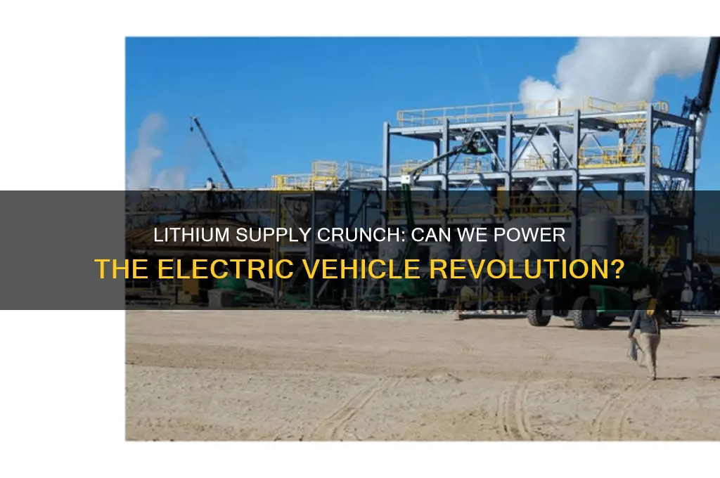do we have enough lithium to make electric cars