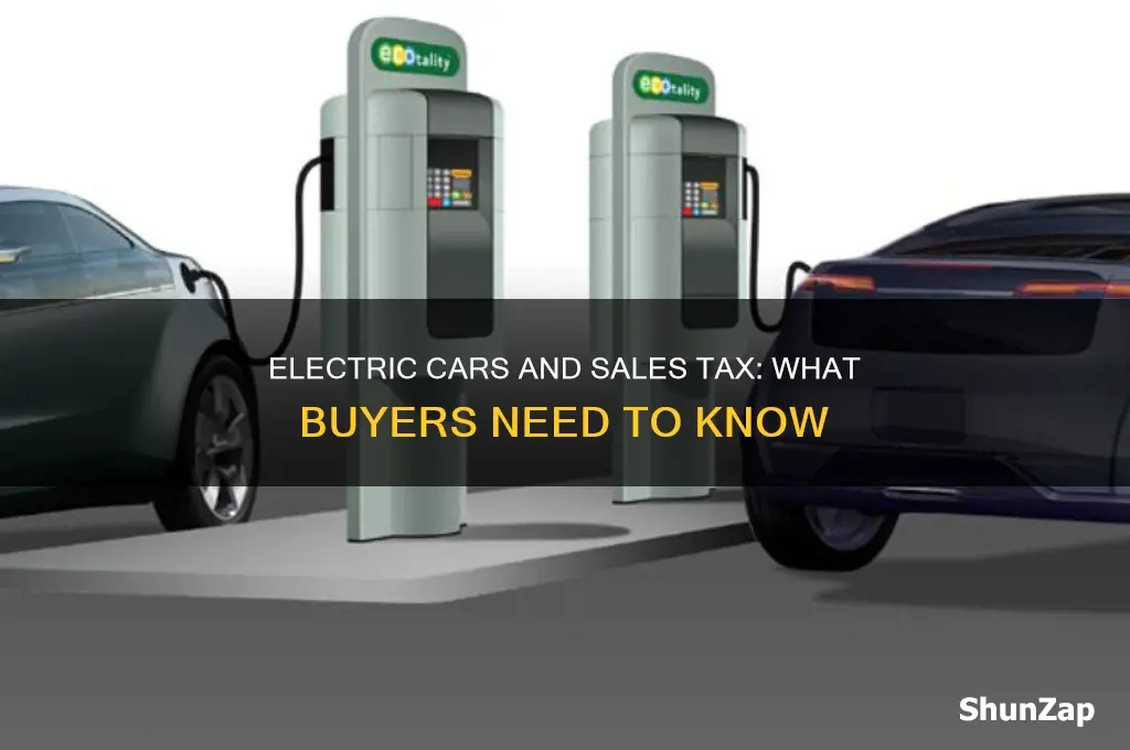 do we pay sales tax on electric cars