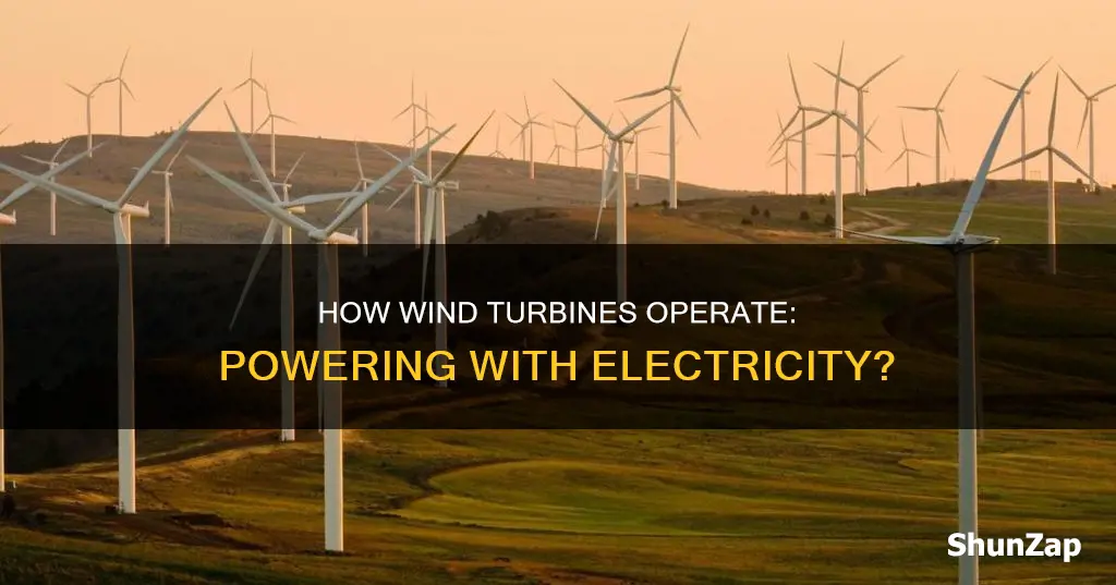 do wind turbines require electricity to operate