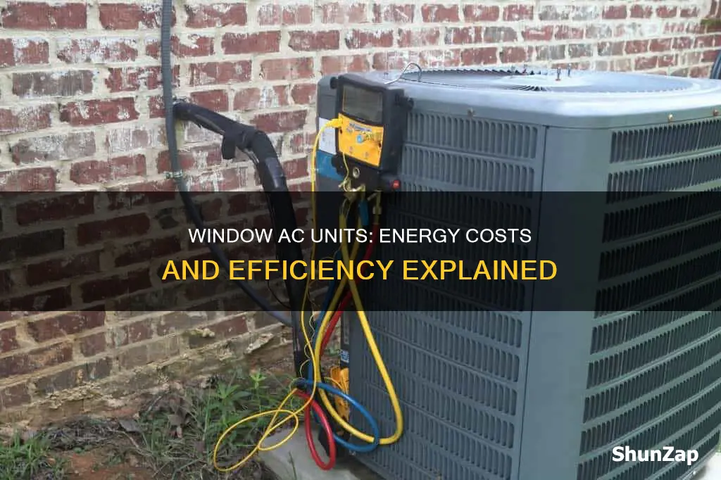 do window ac units cost more electricity