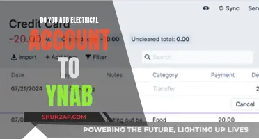YNAB: Adding Electrical Expenses to Your Budgeting Arsenal