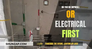 Drywall or Electricals First: Which Comes Before the Other?