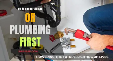 Electrical or Plumbing: Which Comes First?