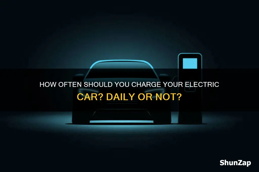 do you have to charge an electric car every day