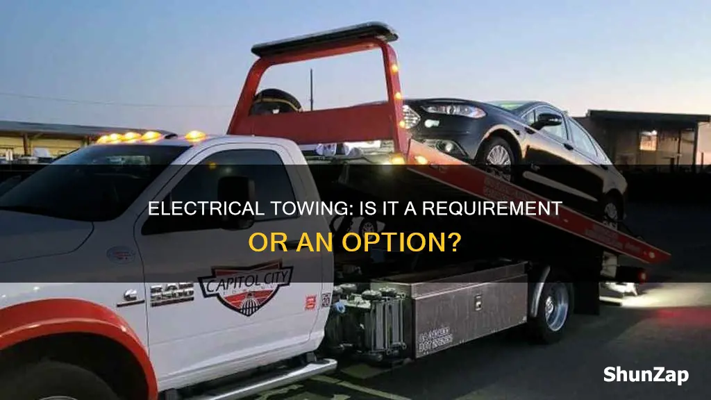 do you have to have electrical tow