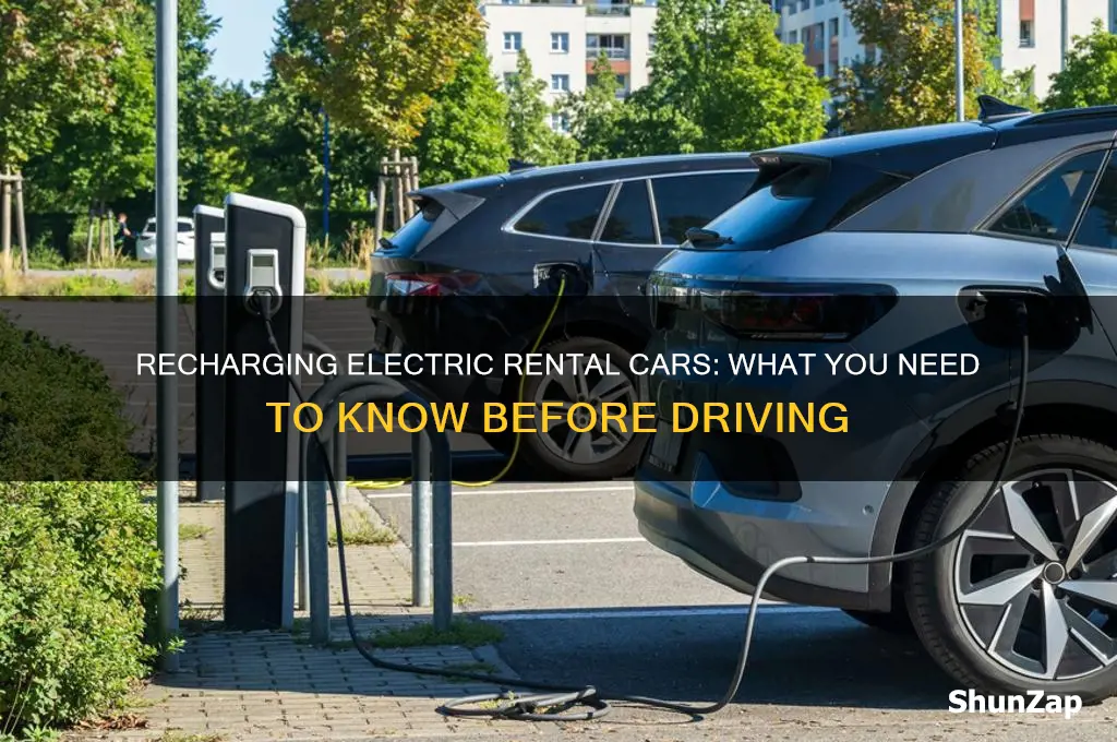 do you have to recharge electric rental car