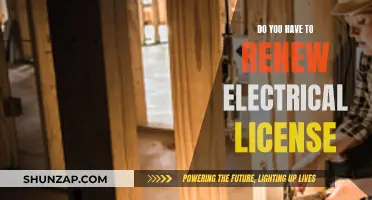 Electrical License Renewal: What You Need to Know