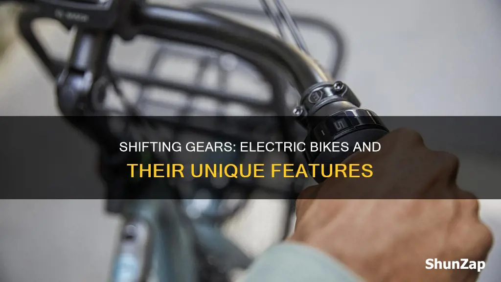 do you have to shift gears on an electric bike