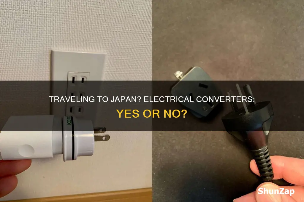 do you neeed electrical convertor for japan