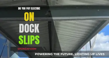 Electric Costs for Dock Slips: Who Pays the Bill?