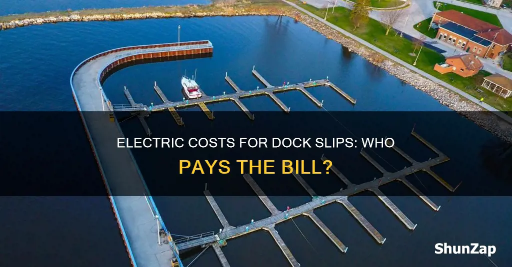 do you pay electric on dock slips