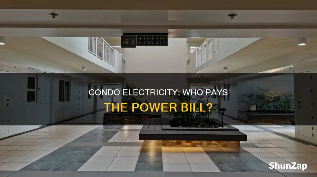 do you pay for electricity in condos