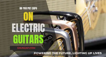 Using a Capo on Electric Guitars: What's the Deal?