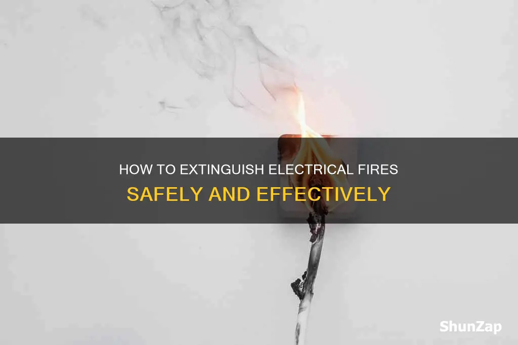 do you put out an electrical fire