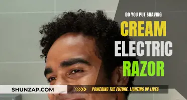 Shaving Cream and Electric Razors: A Match Made in Heaven?