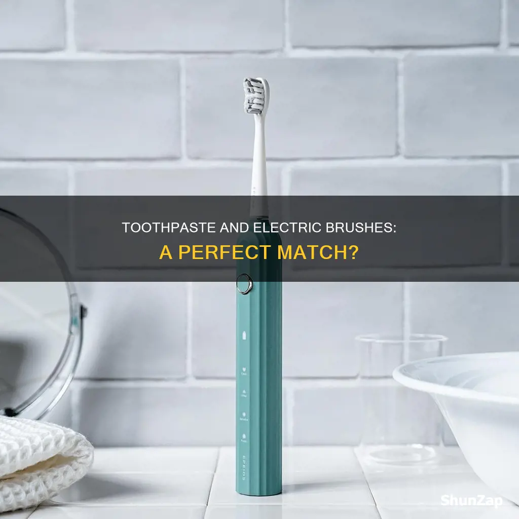 do you put toothpaste on electric toothbrush