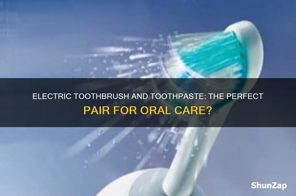 do you use toothpaste with an electric toothbrush
