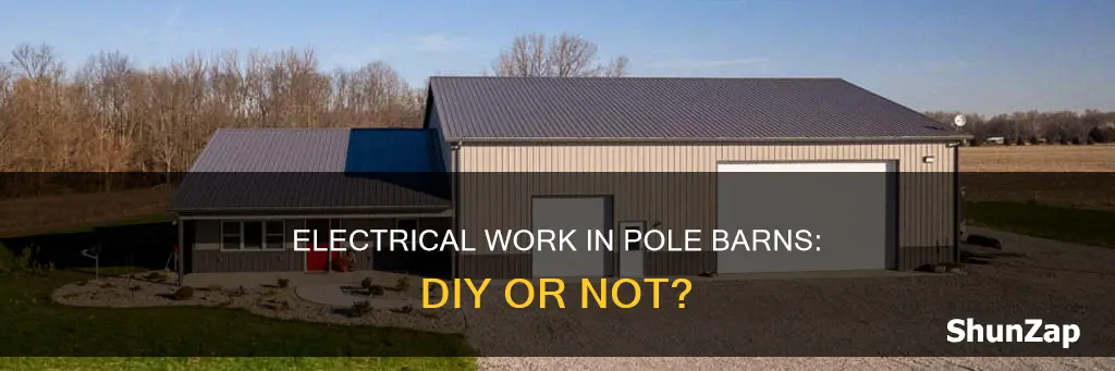 do your own electrical for pole barn