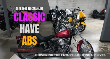 Harley-Davidson Electra Glide Classic: ABS Availability in 2007 Models