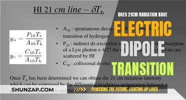 Seeking Electric Dipole Transition in 21cm Radiation