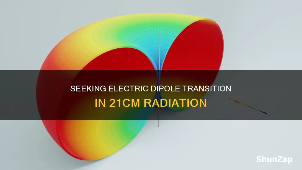 does 21cm radiation have electric dipole transition