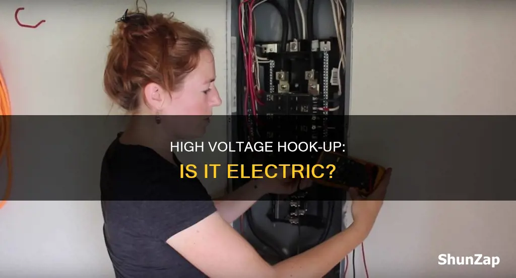 does 220 volt hook up mean its electric