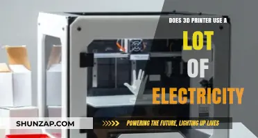How Much Electricity Does a 3D Printer Consume?