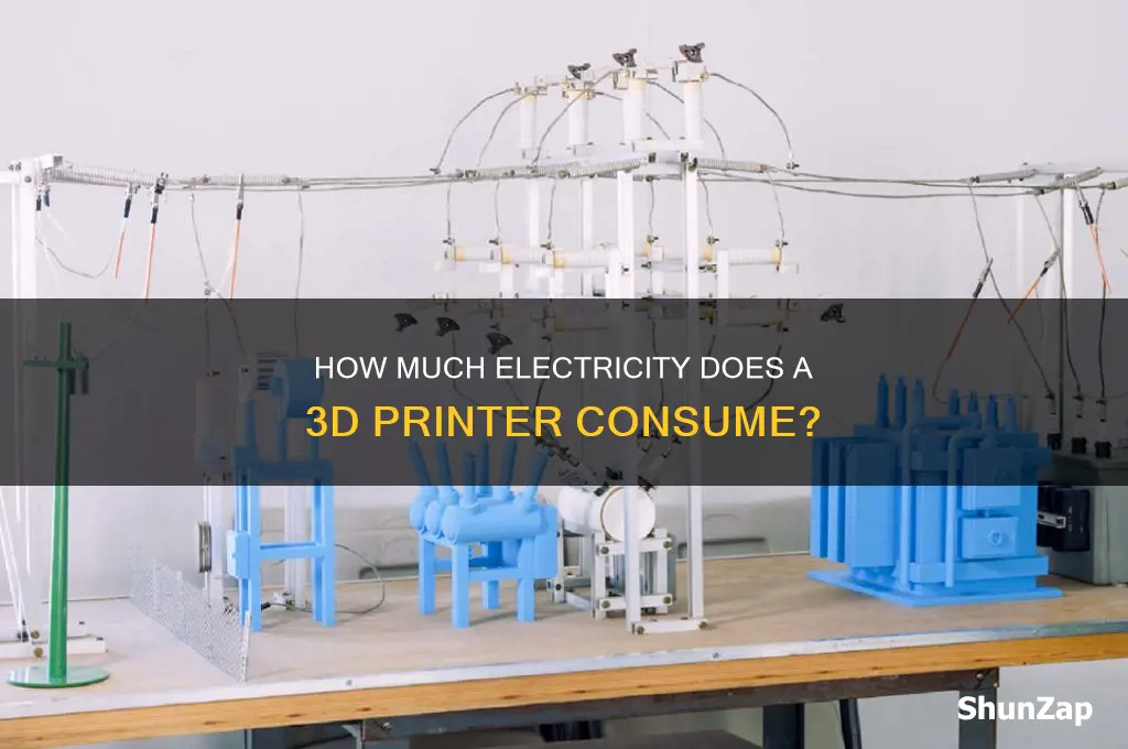 does 3d printer use a lot of electricity