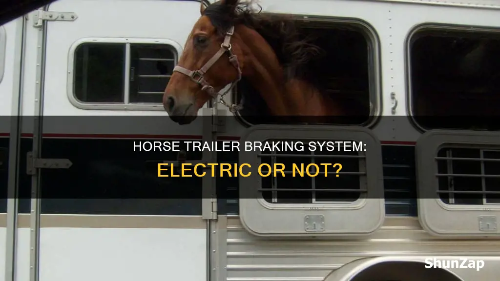 does 93 horse trailer have electric brakes