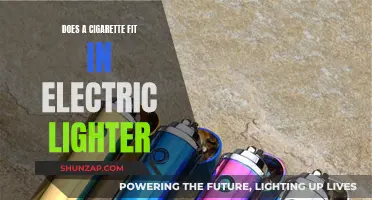 Electric Lighters: Can You Fit a Cigarette?