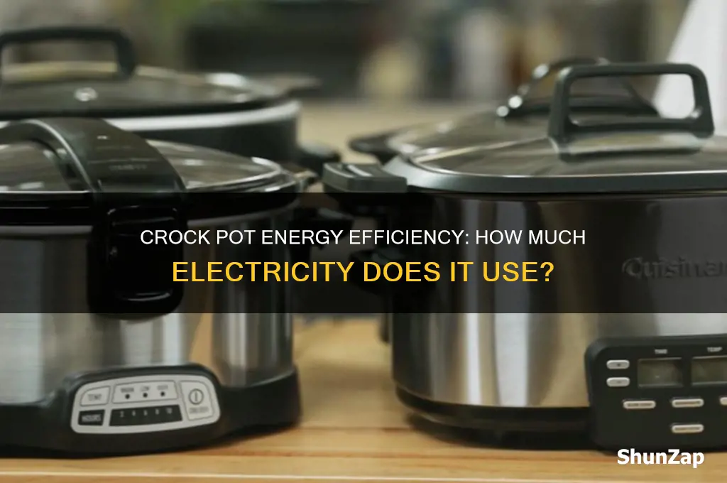 does a crock pot use a lot of electricity