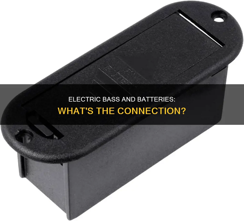 does a electric bass have a battery