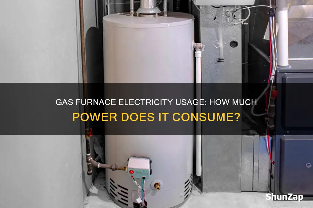 does a gas furnace use a lot of electricity