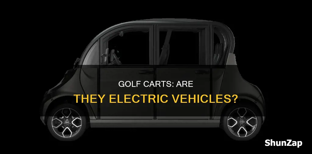 does a golf cart count as electric vehicle