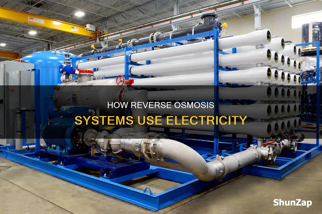 does a reverse osmosis system require electricity