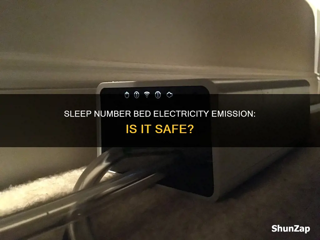 does a sleep number bed emit electricity