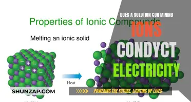 Ions and Electric Conductivity: What's the Connection?