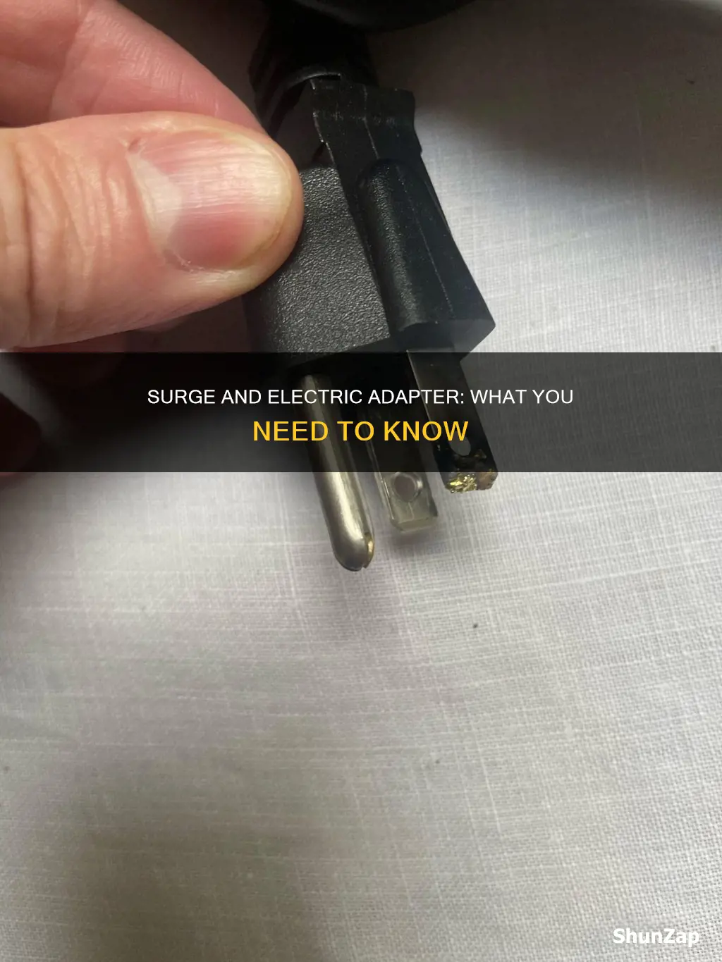 does a surge fry a electric adapter