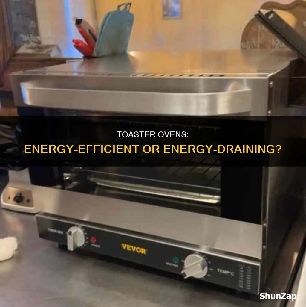 does a toaster oven save on electricity