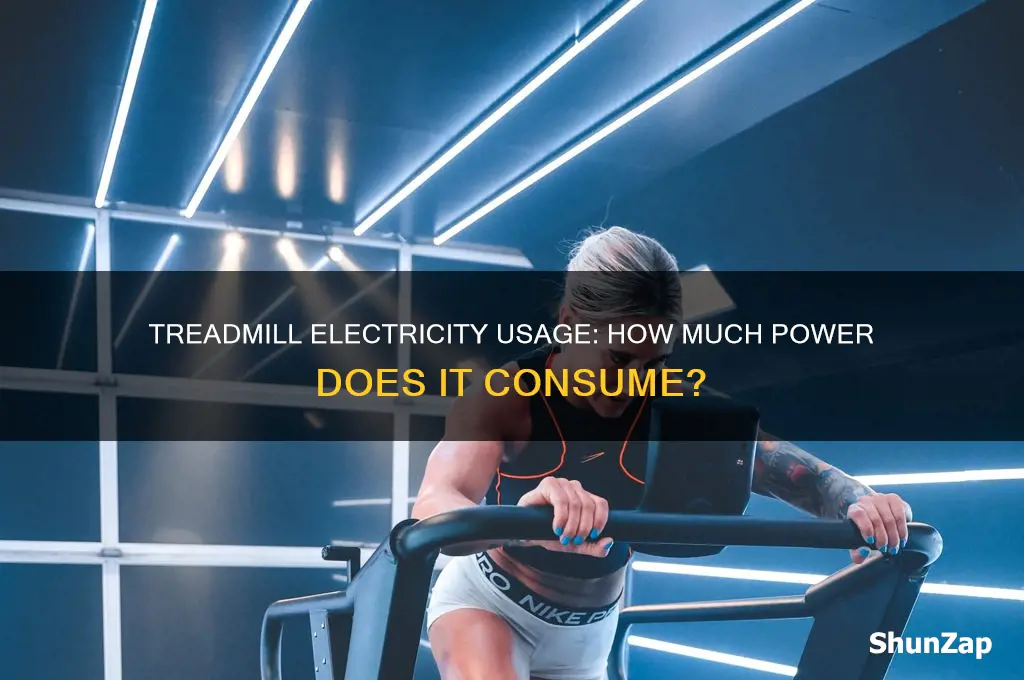 does a treadmill use a lot of electricity