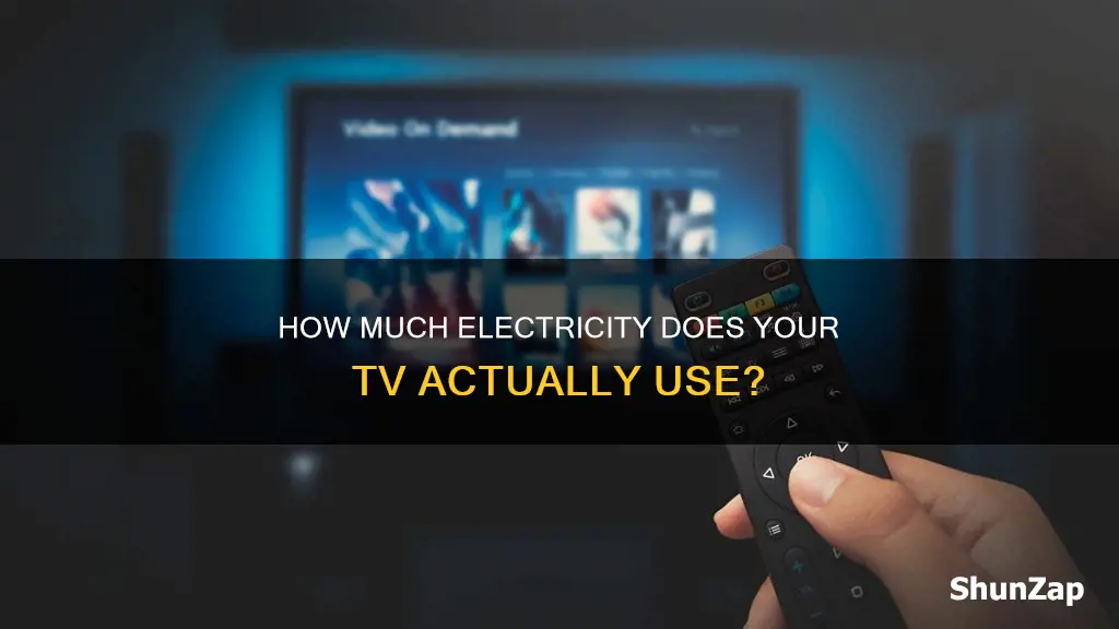 does a tv affect the electricity useage