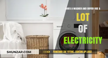Washer and Dryer Energy Usage: How Much Electricity Do They Consume?