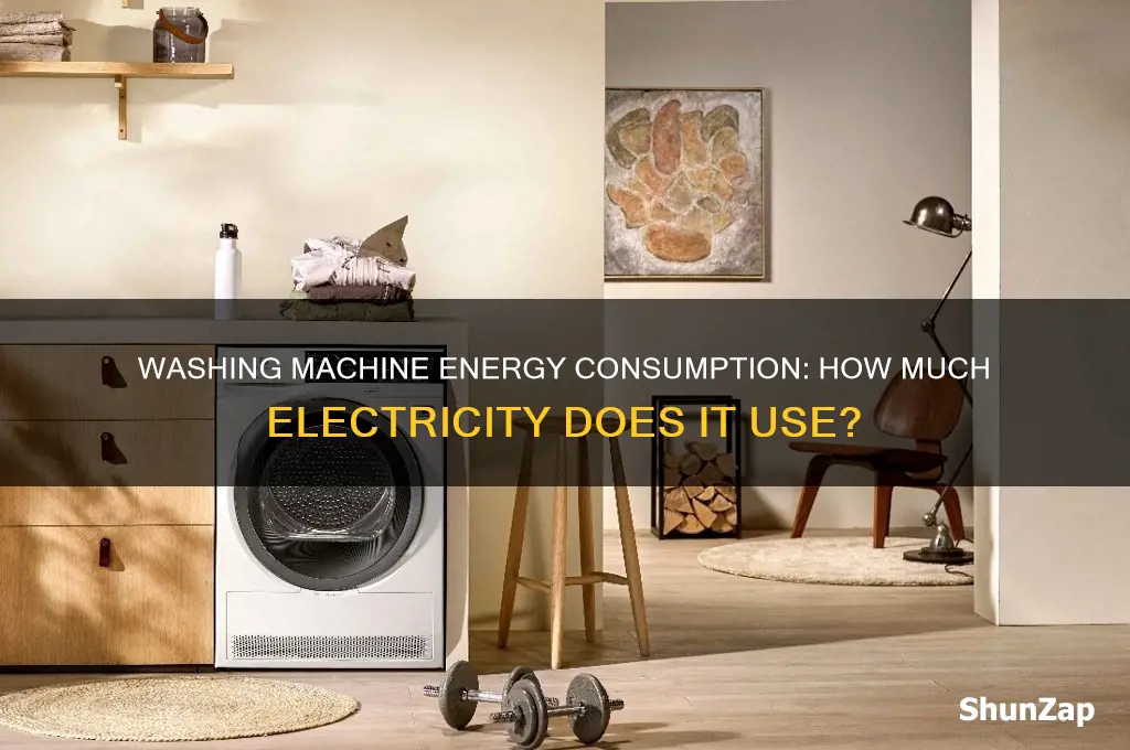does a washing machine use a lot of electricity