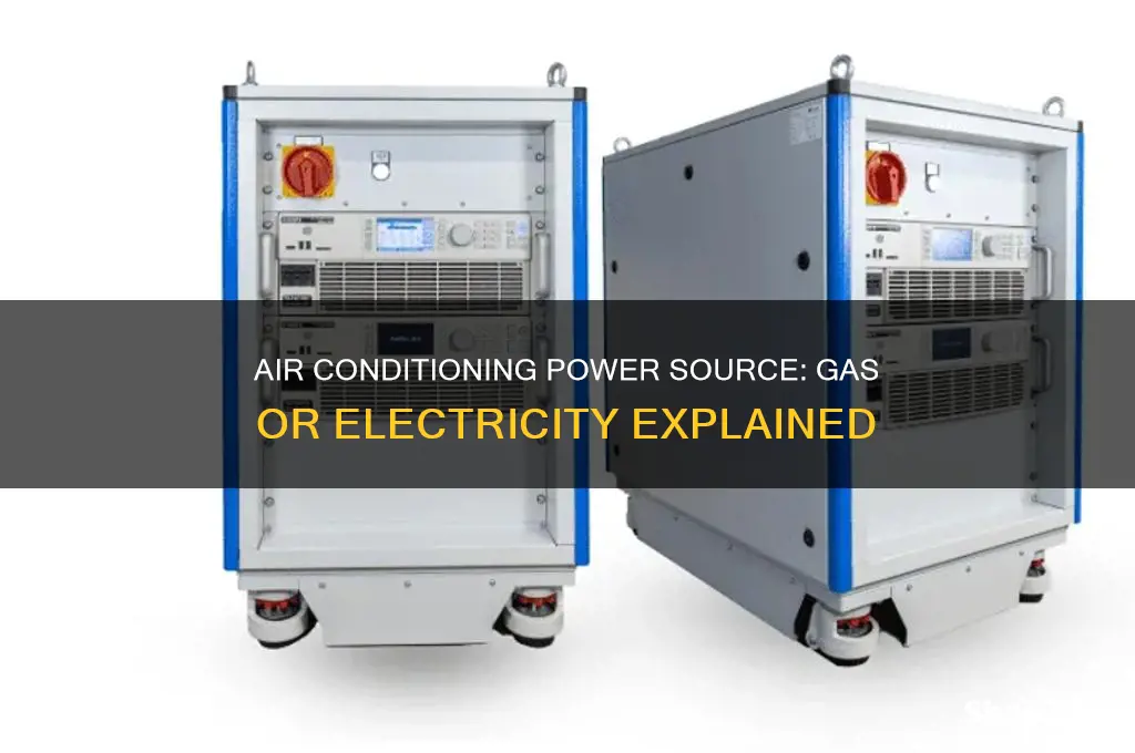 does aircon use gas or electricity