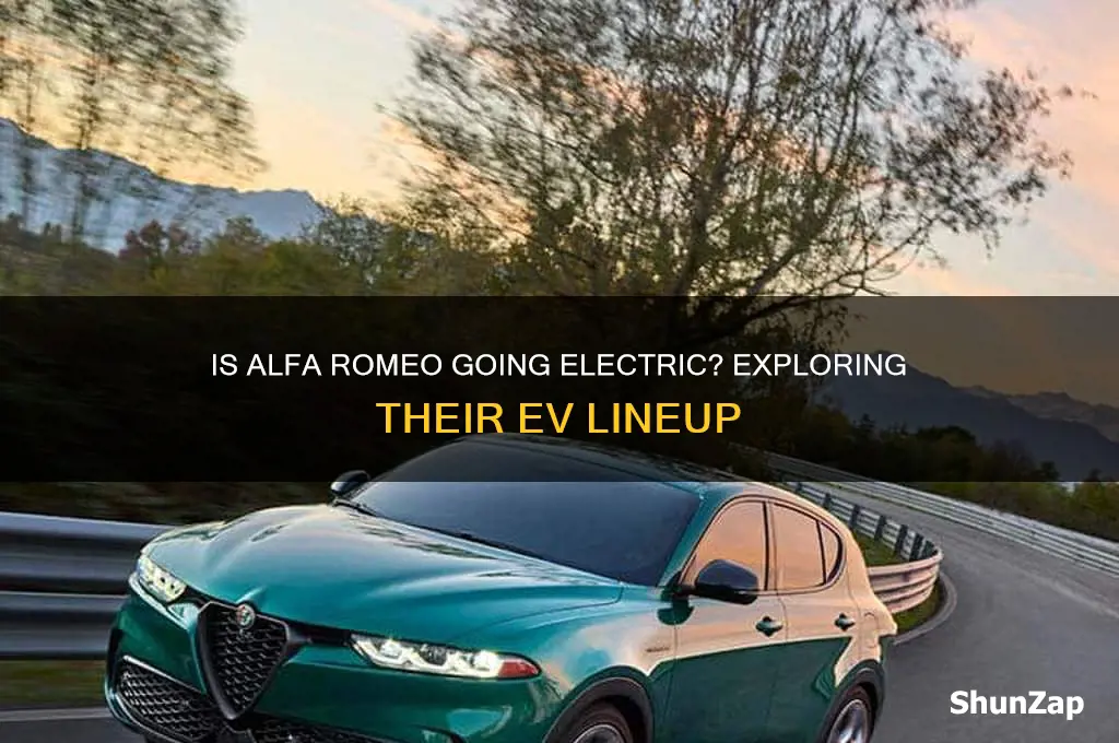 does alfa romeo make an electric car