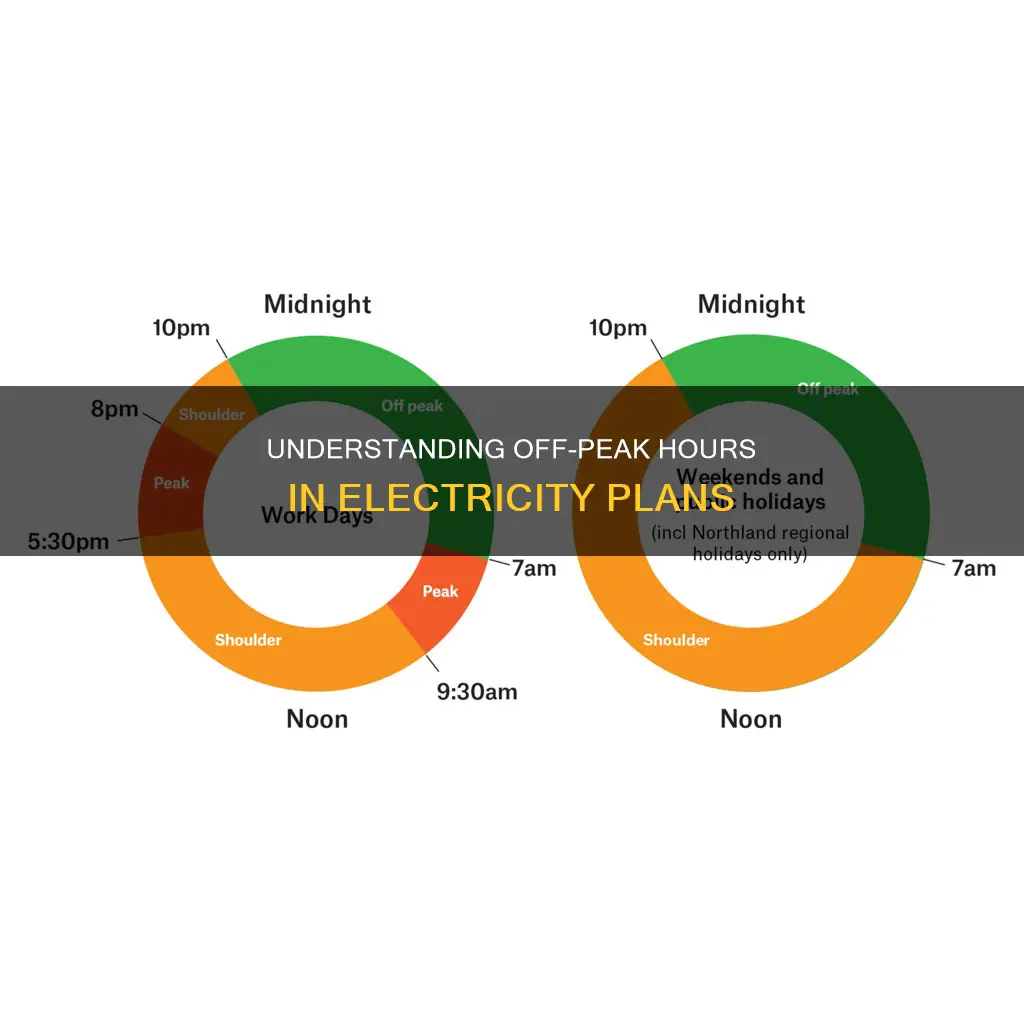 does all electricity company have off peak hours